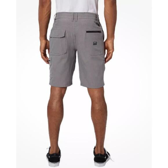 O'Neill Crossover Hybrid Shorts Cargo Pockets Stretch Hyperdry Dark Khaki 38 - Picture 13 of 15